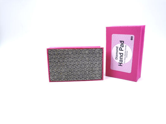 Electroplated Diamond Arrow pattern Hand Polishing Pads