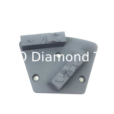 Il trapezio PCD magnetico di ASL ha spaccato il collegamento Diamond Grinding Shoes non filettato