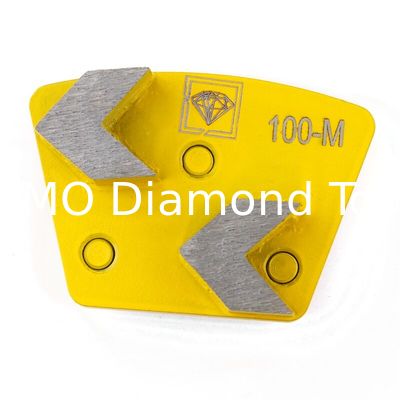 Segmenti concreti della macinazione della doppia freccia per gli strumenti stridenti concreti dei diamanti di Polishing della smerigliatrice di SASE