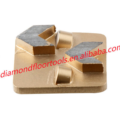 Redi Lock PCD Double Arrow Segments Diamond Coating Removal Pad